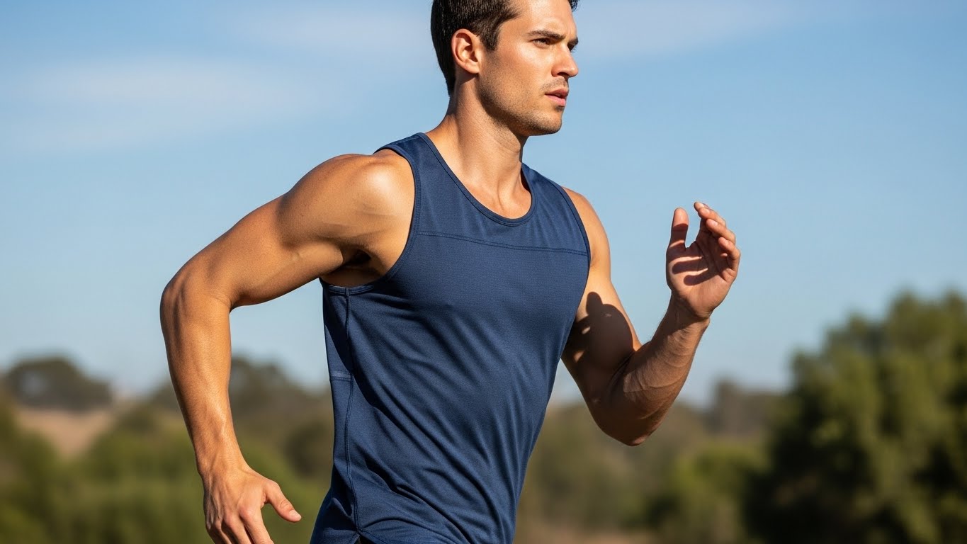 Built Entirely Lite Premium Performance Tank – Best Lightweight & Breathable Style